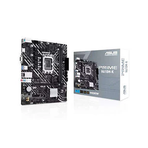 Asus Prime H610M-K Placa Base Intel1700 2x DDR5 - HDMI, VGA, M.2, PCIe4.0, 4x Sata III, RJ-45, USB 3.2, MicroATX