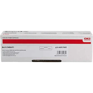 OKI B431/MB461/MB471/MB491 Negro Cartucho de Toner Original - 44917602
