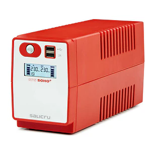 Salicru SPS 500 SOHO+ IEC Sistema de Alimentacion Ininterrumpida - SAI/UPS - 500 VA - Line-interactive - Doble Cargador USB - Tipo de Tomas IEC - Colo