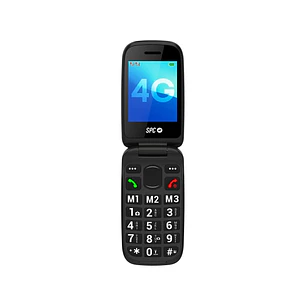 SPC Harmony 2 4G Telefono Movil para Mayores - Teclas Grandes - Radio FM- Boton de SOS - 3 Memorias Directas - Linterna - Base de Carga Incluida - Col