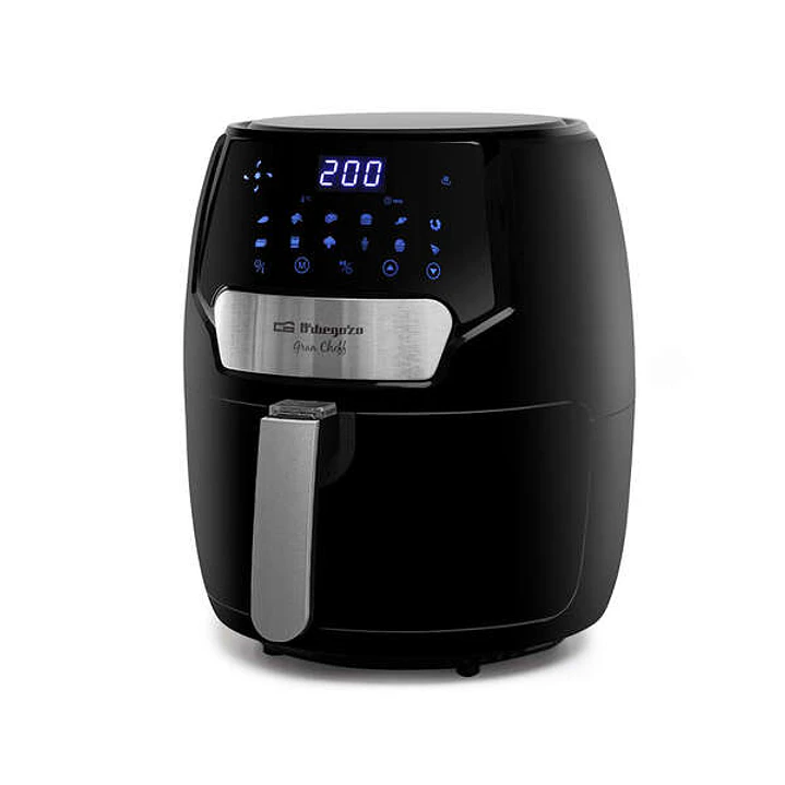 Orbegozo FDR 65 Freidora sin Aceite Saludable - Capacidad 4L - Potencia 1300-1500W - 12 Programas Preconfigurados - Pantalla LED Tactil - Sistema de P 1