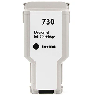 Generico HP 730 Negro Photo Cartucho de Tinta - Reemplaza P2V73A/P2V67A