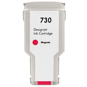 Generico HP 730 Magenta Cartucho de Tinta - Reemplaza P2V69A/P2V63A
