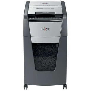 Rexel Optimum AutoFeed 300X Destructora Automatica de Corte en Particulas P-4 - Alimentacion Automatica 300 Hojas y Ranura Manual 10 Hojas - Funcionam