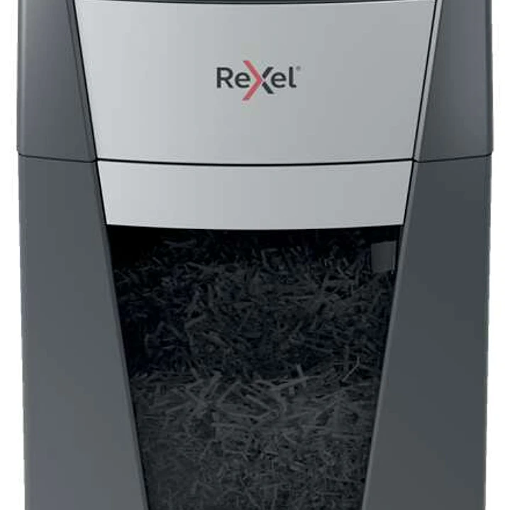 Rexel Optimum AutoFeed 300X Destructora Automatica de Corte en Particulas P-4 - Alimentacion Automatica 300 Hojas y Ranura Manual 10 Hojas - Funcionam 1