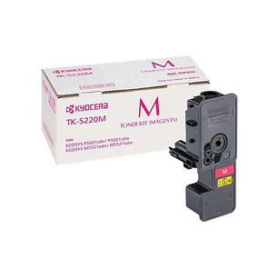 Kyocera TK5220 Magenta Cartucho de Toner Original - Reemplaza 1T02R9BNL1/TK5220M