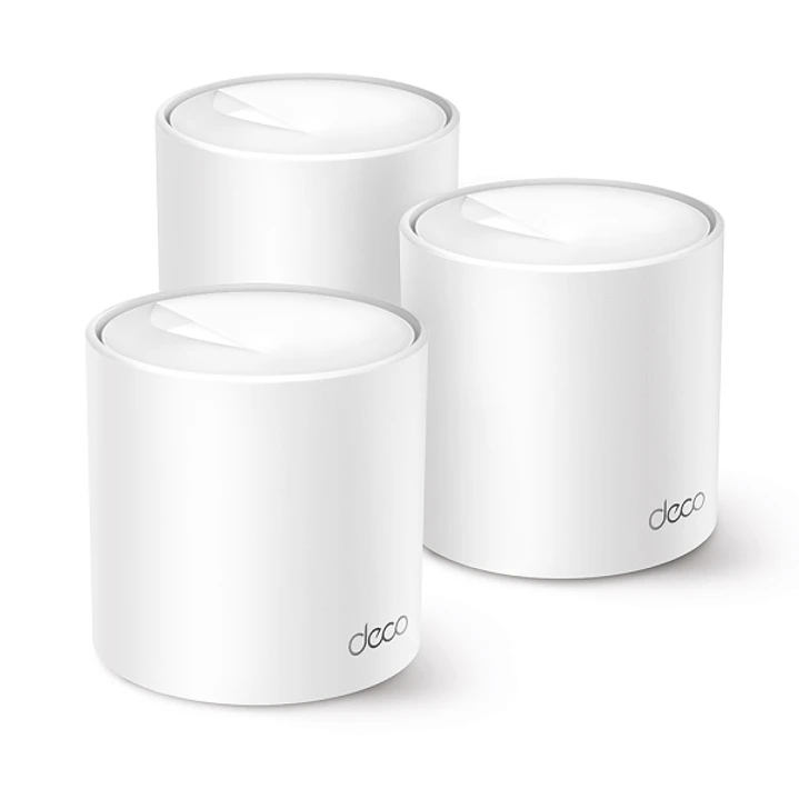 TP-Link Deco X10 Sistema WiFi Mesh AI de 3 Unidades WiFi 6 AX1500 Dual Band - Velocidad hasta 1500Mbps - 2 Puertos RJ-45 1