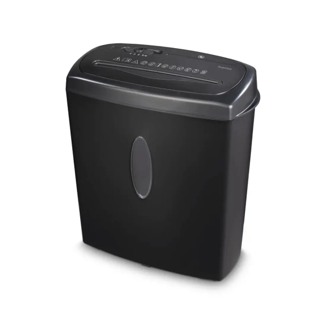 Hama Home x10CD Destructora de Papel Manual - 460W - 72dB - Destruye hasta 11 Hojas - Velocidad 2m/min - Corte Transversal P-4 - Destruye Bandas Magne 1
