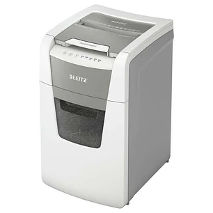 Leitz IQ 150 Autofeed P5 Destructora de Papel Automatica Micro Corte P-5 - Autoalimentacion 150 Hojas, Manual 6 Hojas - Papelera de 44L - Color Blanco