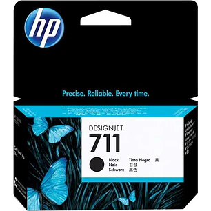 HP 711 Negro Cartucho de Tinta Original - CZ129A