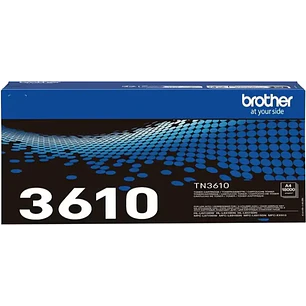 Brother TN3610 Negro Cartucho de Toner Original - TN3610