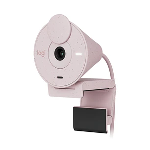Logitech Brio 300 Webcam Full HD - 2 Megapixeles - Campo Visual 70º - Color Rosado