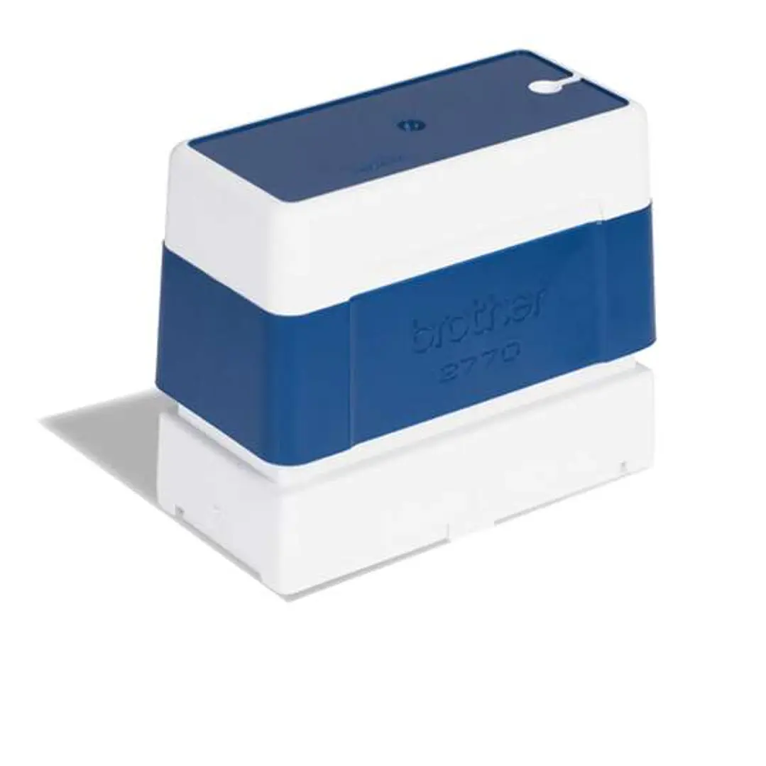 Brother PR2770E6P Pack de 6 Monturas de Sellos Originales - 27x70mm - Color Azul 1