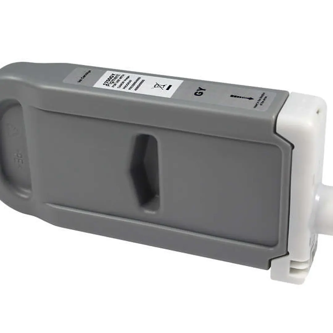 Canon PFI1700/PFI1300/PFI1100 Gris Cartucho de Tinta Pigmentada Generico - Reemplaza 0781C001/PFI-1700GY/0817C001/PFI-1300GY/0856C001/PFI-1100GY 1