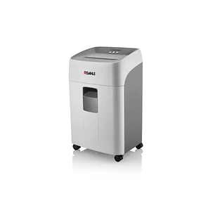 Dahle Deskside 404P Destructora de Papel Manual Corte en Particulas P-4 - Destruye hasta 21 Hojas - Capacidad de la Papelera 40L - Ruedas Giratorias -