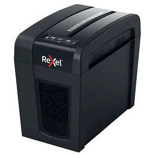 Rexel Secure X6-SL Whisper-Shred Destructora de Papel Manual Corte en Particulas P-4 - Destruye hasta 6 Hojas - Tecnologia de Bajo Ruido Whisper-Shred