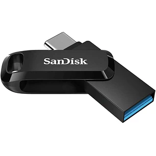 Sandisk Ultra Dual Drive Go Memoria USB-C y USB-A 256GB - Hasta 150MB/s de Lectura - Color Negro (Pendrive)