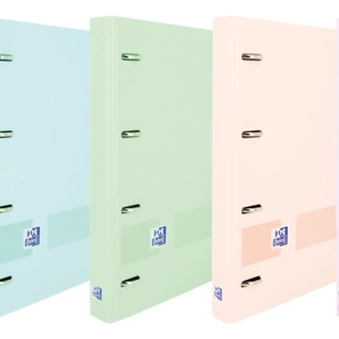 Oxford Ebind Oxfl&G Cuaderno A5+ Tapa Pastel+R5 Puntos Pastel - Papel de Alta Calidad - Tamaño A5+ - Tapa Resistente - Diseño de Puntos Pastel 1