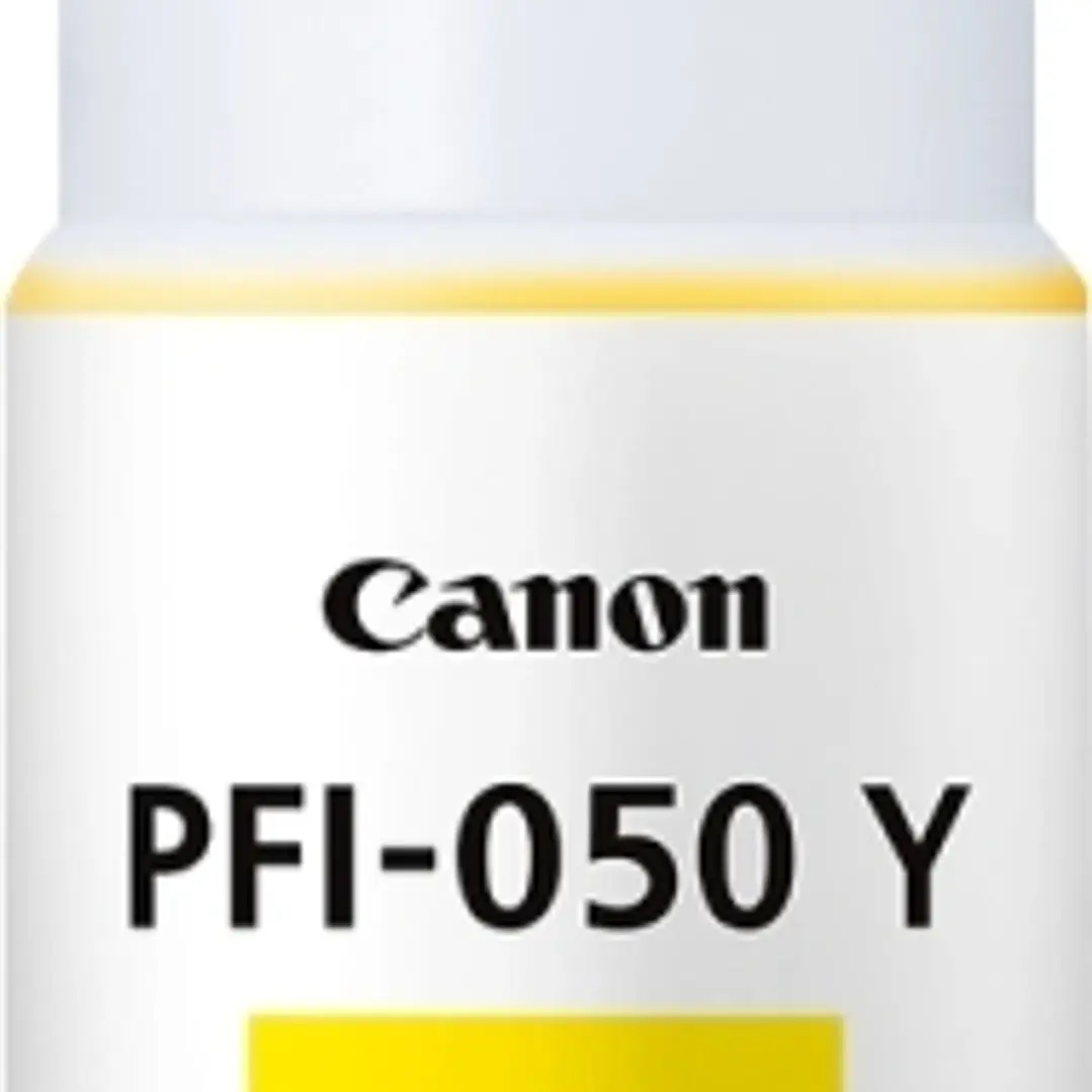 Canon PFI050 Amarillo Botella de Tinta Original - 5701C001/PFI-050Y 1