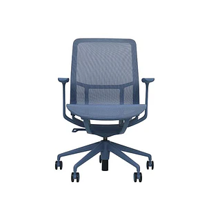 Cromad Gama Sense Elegance Silla de Oficina - Piston de Gas de Grado 4 - Respaldo Ergonomico - Malla Elastica 3D Transpirable - Reposabrazos Ajustable