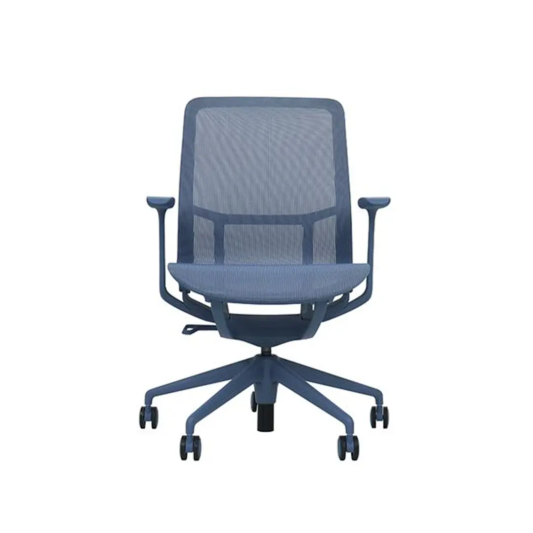 Cromad Gama Sense Elegance Silla de Oficina - Piston de Gas de Grado 4 - Respaldo Ergonomico - Malla Elastica 3D Transpirable - Reposabrazos Ajustable 1