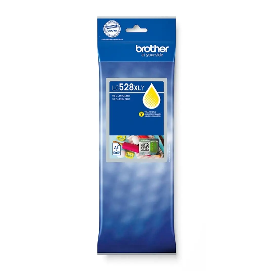 Brother LC528XL Amarillo Cartucho de Tinta Original - LC528XLY 1