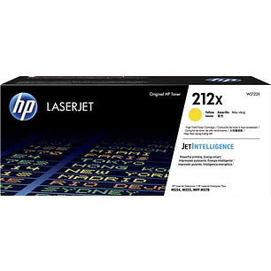 HP W2122X Amarillo Cartucho de Toner Original - 212X