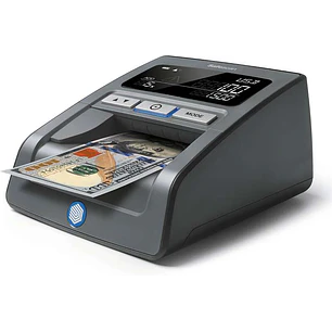Safescan 185-S Verificador de Billetes - Verificacion Precisa de Billetes - Deteccion de Falsificaciones - Verificacion Multidireccional - Conteo de B
