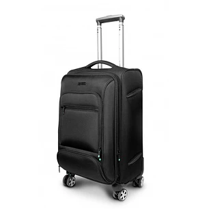 Urban Factory Mixee Maleta 4 Ruedas - Asa Telescopica Vertical y Asa Horizontal - Compartimento para Portatiles hasta 17.3