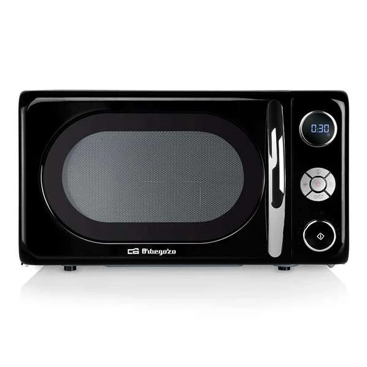 Orbegozo MIG 2044 Microondas con Grill - Potencia 700W, Grill 900W - Capacidad 20L - 10 Niveles de Potencia - Temporizador Digital - Diseño Vintage -  1
