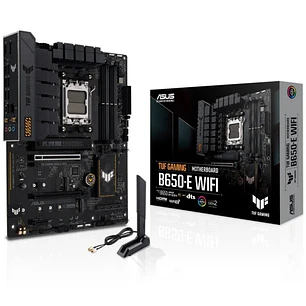 Asus TUF Gaming B650-E WIFI Placa Base AM5 WiFi, Bluetooth, PCIe 4.0, DDR5, 3x M.2, WiFi 6E, USB 2.0, 3.2 y Ethernet de 2.5Gb
