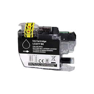 BULK - Brother LC3217 Negro Cartucho de Tinta Generico - Reemplaza LC3217BK