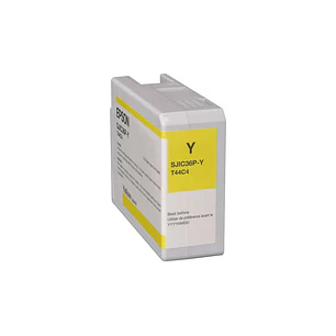 Epson SJIC36P Amarillo Cartucho de Tinta Original - C13T44C440/SJIC36P(Y)