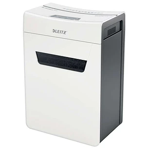 Leitz IQ Protect Premium 6M Destructora de Papel Manual Micro Corte P-5 - Destruye hasta 7 Hojas a la Vez - Ultrasilenciosa - Papelera de 18L - Color 