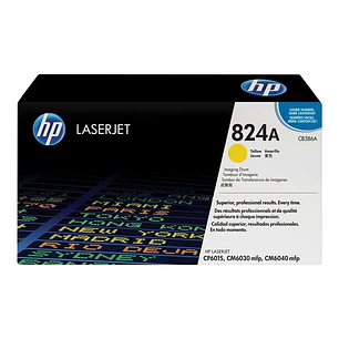 HP CB386A Amarillo Tambor de Imagen Original - 824A (Drum)