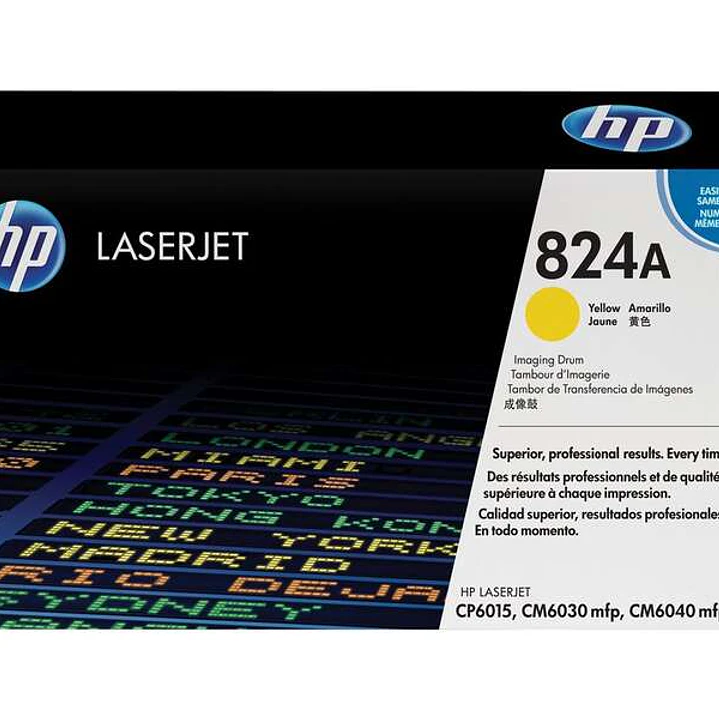 HP CB386A Amarillo Tambor de Imagen Original - 824A (Drum) 1