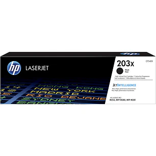 HP CF540X Negro Cartucho de Toner Original - 203X