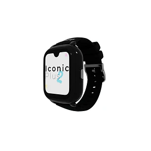 Savefamily Reloj Inteligente Smartwatch Infantil Iconic Plus 2 con GPS y Llamada - IP67 - Bateria 850mAh - IA - Color Negro