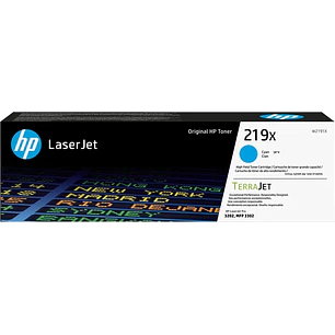 HP W2191X Cyan Cartucho de Toner Original - 219X