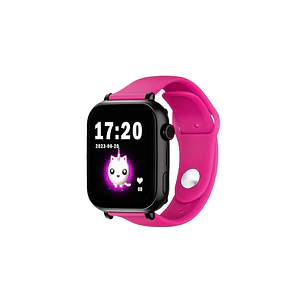 Savefamily Reloj Inteligente Smartwatch Infantil SaveWatch Plus con GPS y Llamada - IP67 - Boton SOS - Carcasa Negra - Correa Silicona Lollipop