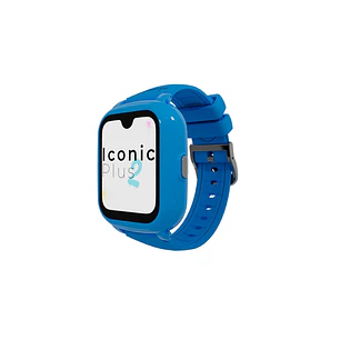 Savefamily Reloj Inteligente Smartwatch Infantil Iconic Plus 2 con GPS y Llamada - IP67 - Bateria 850mAh - IA - Color Azul