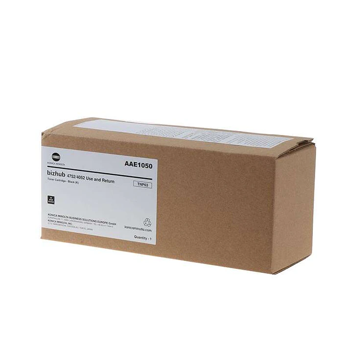 Konica Minolta TNP63 Negro Cartucho de Toner Original - AAE1050 1