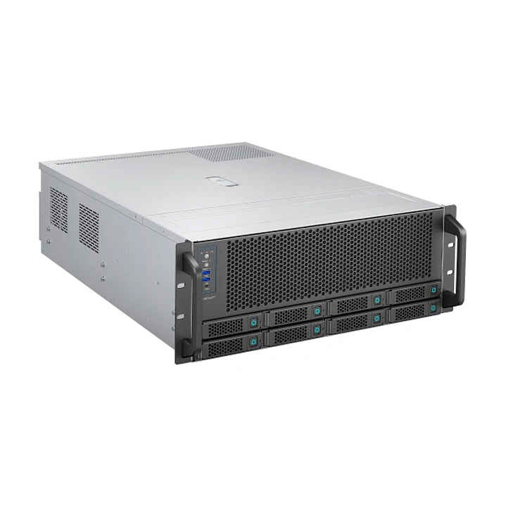 Unykach Servidor Rack 4U 8 Bahias Hot Swap HSW4U6508 - Tamaños de Disco Soportados 2.5