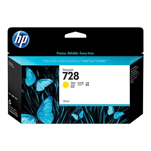 HP 728 Amarillo Cartucho de Tinta Original - F9J65A