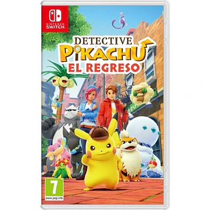 Nintendo Videojuego Detective Pikachu: el Regreso para Consola Nintendo Switch - Genero Aventura Narrativa/Misterio - PEGI 7