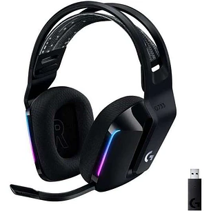 Logitech G733 Auriculares Gaming Inalambricos DTS 7.1 con Microfono - Tecnologia Lightspeed - Iluminacion RGB - Autonomia hasta 29h - Microfono Extrai