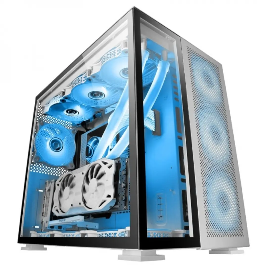 Mars Gaming MC-NOVA Caja Gaming - Aluminio Aeroespacial - Doble Cristal Templado - Soporte 12 Ventiladores - Estructura Modular - USB-C - Color Varios 1