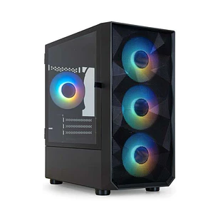 Tooq Seizure Caja Minitorre Gaming Micro-ATX/Mini-ITX - Panel Lateral Cristal Templado - Tamaño Disco Soportado 3.5