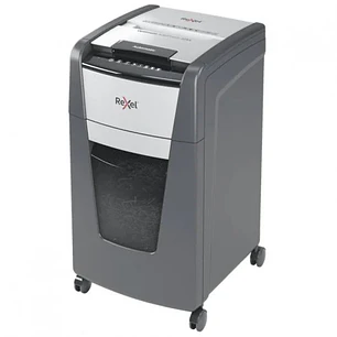 Rexel Optimum AutoFeed 225X Destructora Automatica Corte en Particulas P-4 - Autoalimentacion 225 Hojas, Manual 10 Hojas - Anti Atasco - Papelera de 6