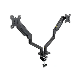 Tooq Soporte de Mesa con Brazos Articulados para 2 Monitores de 13